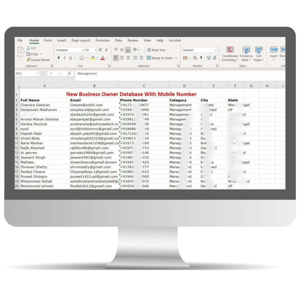110 Crore+ DATABASE Generate High Quality Leads