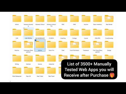 3500+ Premium Manually Tested Web Applications
